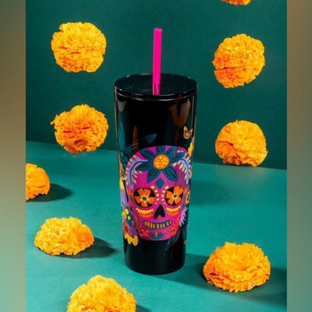Starbucks dia de los muertos tumbler